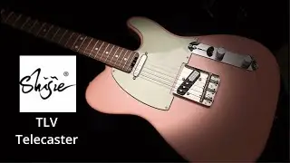 Корпус Shijie TLV Telecaster розовый