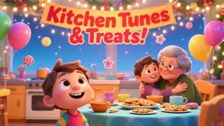 Grandma&rsquo;s Kitchen Sing Along! | Warm & Cozy Kids Song | Family Baking Fun Rhyme