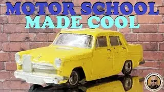 Реставрация школьной машинки Corgi Toys 236 A60 с использованием деталей, напечатанных на 3D-прин...