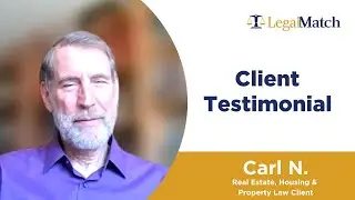 LegalMatch Gave Carl N. is a Stress-Free Way to Find Legal Help