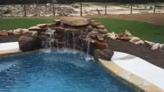 3 ton boulder waterfall