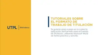 Tutorial 8: C&oacute;mo configurar las referencias en Microsoft Word