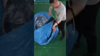 TOMSHOO Outdoor Portable Automatic Pop Up Tent Beach Tent Camping