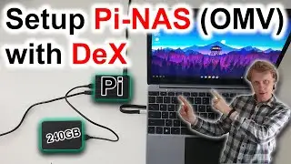You can do this with Samsung DeX! | Convert Raspberry Pi into NAS Server with Open Media Vault