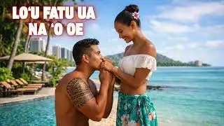 Loʻu fatu ua na o oe. My heart is yours! His simple confession of forever love.