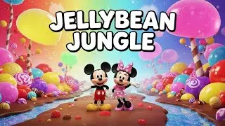The Jellybean Jungle Adventure 🍭🌈 | Fun Kids Story with Mickey & Minnie | Magical Cartoon Tale