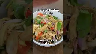 make this shredded chicken salad part of your diet meal!