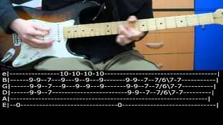 RHCP - Subway to Venus (lesson w/ tabs)