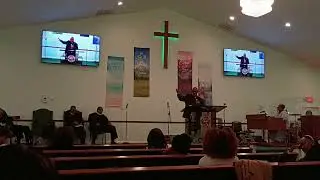 Elder Teddy Ervin Preaching @ The 1st Church “Watch Nite” 2025 Service On Wednesday Nite 12/31/15