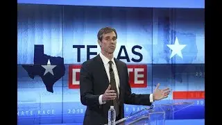 Texas Senate Townhall Debate Beto O'Rourke vs Ted Cruz Oct 18 2018