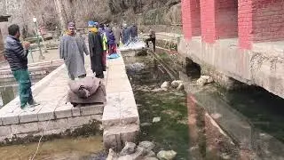good news coming water in achabal nag #davidadavlogs #kashmirvalley