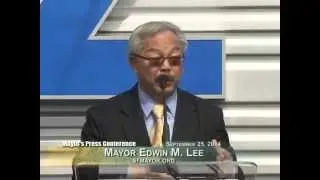 Mayor Lee Celebrates SF Port's new Pier 27 James R. Herman Cruise Terminal
