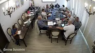 Nagranie z LXIV Sesji Rady Gminy Sokolniki - część 1