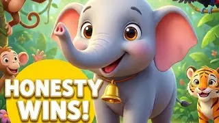 The Honest Little Elephant 🐘 | Moral Story for Kids | Mini Adventures TV