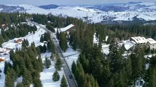 DJI Mini 3 Pro | Flying from inside the car (Buscat, jud. Cluj)