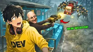 Anzu Senpai Plays CHOO CHOO CHARLES | New Weapon For GRANDPA!