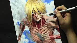 Speed Drawing - Female Titan [SHINGEKI NO KYOJIN]
