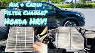 КАК ЗАМЕНИТЬ ВОЗДУШНЫЙ И САЛОННЫЙ ФИЛЬТРЫ НА ВСЕХ HONDA HRV! Очень простые пошаговые инструкции!