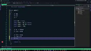 07 - [Logical and Comparison Operators] Beginner C++ Programming Tutorial