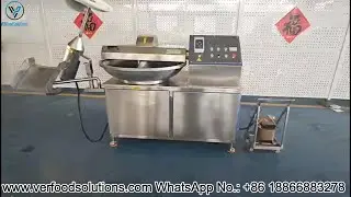 VERFOODSOLUTIONS How to operate for 125L frequency bowl chopper machine