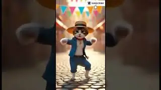 តោះឡើងរំា #cat #catvideos #funny #catdancechallenge