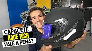 CAPACETE RACE TECH VALE A PENA?