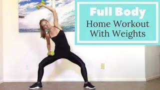 Workout with 5 Pound Weights - Home Workout with Dumbbells