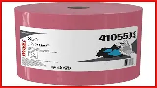 Great product -  WypAll Power Clean X80 Heavy Duty Cloths (41055), Extended Use Cloths Jumbo Roll, R