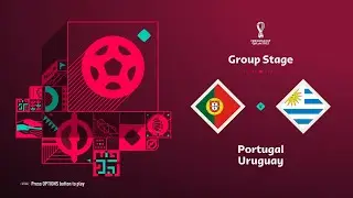 Portugal vs Uruguay World Cup Group Stage[FIFA 23 PS4 Slim Gameplay]