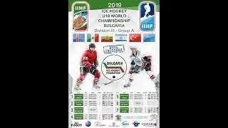 2019 IIHF ICE HOCKEY U18 WORLD CHAMPIONSHIP Division III: Mexico - New Zealand