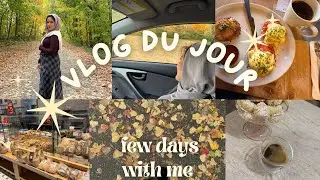 A week with me🍂pastry baking 👩🏻‍🍳- mall visit and more 🇨🇦 دوزو معايا بعض ايام الخريف في 