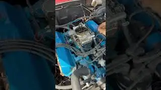 Why does my carb sound like this? #bigblock #fordperformance #restorationcowboy #holley #carburator