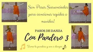 PASOS DE DANZA con pandero 3