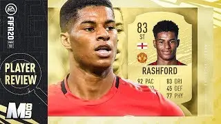FIFA 20 RASHFORD REVIEW | 83 RASHFORD PLAYER REVIEW | FIFA 20 Ultimate Team