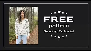 Sewing Up A FREE Gathered Shoulder Raglan Top!