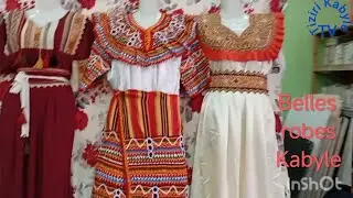 Robes Kabyle 🌟 d tum3int a y-afrux, tazeǧǧigt. Avec de tr&egrave;s belle musique !!!
