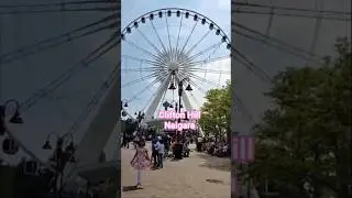 Clifton Hill & SkyWheel 🎡 Niagara Falls #shorts #youtubeshorts #canada