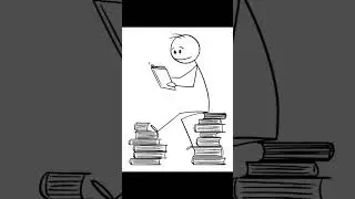 🚶&zwj;♂️Stick Man's Academic Struggles: From 📚 Study to 😓 Exam Fail! #ytshorts #stickman