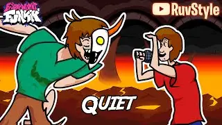FNF Quiet but Zephyrus Shaggy vs Red Shaggy