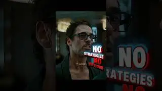 Iron Man Has No Strategy Left 💀⚡ #IronMan #MarvelShorts #Avengers