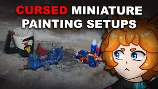 ROASTING your miniature painting setups