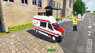 Ambulance Simulator 2021 - Minibus Car Driving Sim -  Best Android Gameplay
