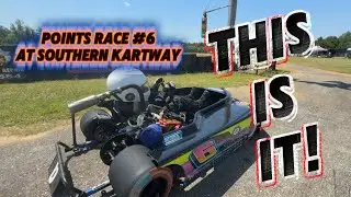 Final Points Race at Southern Kartway! 9/6/2025   Red Plate (5-8 years old)  