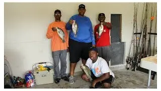 Toledo Bend Crappie Fishing . Pendleton Bridge Fishing. 6-19-17