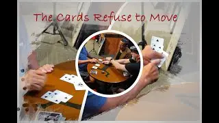The Cards Refuse to Move: Pareras, Maven, Ackerman, Tams, Chung, and Frame. #CardMagic #CloseupMagic