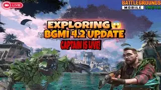 BGMI 4.2 UPDATE FUN STREAM WITH CAPTAIN GANG😱😱#bgmi #bgmilive #shorts #shortslive #live #shortsfeed