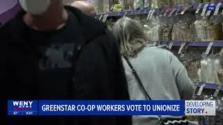 Workers at Greenstar Co-Op Grocery in Ithaca vote to unionize