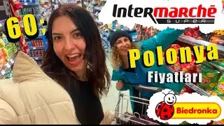 Çok Şaşıracaksınız! | Polonya Market Fiyatları | Güncel | Erasmus Ev Harcamaları