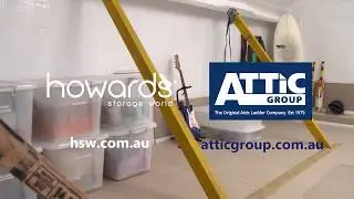 Attic Transformation with Howards Storage World