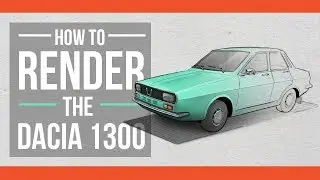 How I render cars in Photoshop